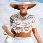 Pearl Body Chain Jewelry Top