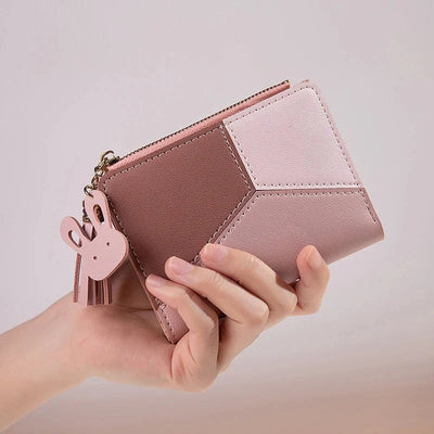 Chic Foldable Leather Wallet